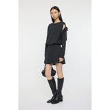 TIED RIBBON セーター & ミニスカート | MOUSSY OUTLET | 詳細画像17