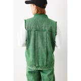 （WEB限定）カラーデニムベスト | RODEO CROWNS WIDE BOWL | 詳細画像3 