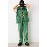 （WEB限定）カラーデニムベスト | RODEO CROWNS WIDE BOWL | 詳細画像5 