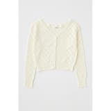 EYELET ニットカーディガン | MOUSSY OUTLET | 詳細画像6