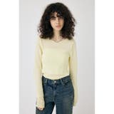 L/YEL1 | LOOSE KNIT ロングスリーブTEE | MOUSSY OUTLET