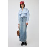 BLU | UPSIDE DOWN REMAKE デニムスカート | MOUSSY OUTLET