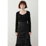 BLK | CUP IN KNIT トップス | SLY OUTLET