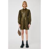 F／LEATHER MINI ワンピース | MOUSSY OUTLET | 詳細画像13 