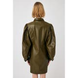 F／LEATHER MINI ワンピース | MOUSSY OUTLET | 詳細画像16 