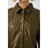 F／LEATHER MINI ワンピース | MOUSSY OUTLET | 詳細画像17 