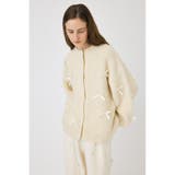 RIBBON FANCY カーディガン | MOUSSY OUTLET | 詳細画像4 