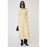 ECRU | WAIST RIBBON モックネックドレス | MOUSSY OUTLET