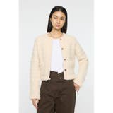 COMPACT KNIT TWEED ジャケット | MOUSSY OUTLET | 詳細画像4 