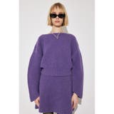 WOOLBANANA SLEEVE WOOL ニット | MOUSSY OUTLET | 詳細画像11 