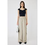 LAYERED GATHERED ブラウス | MOUSSY OUTLET | 詳細画像3 