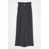 BELTED HIGH WAIST ワイドパンツ | MOUSSY OUTLET | 詳細画像6