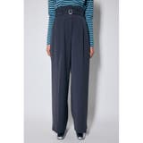 GRY | BELTED HIGH WAIST ワイドパンツ | MOUSSY OUTLET