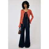 OPEN NECK SHEER カーディガン | MOUSSY OUTLET | 詳細画像3 