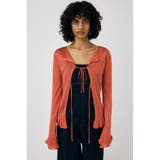 OPEN NECK SHEER カーディガン | MOUSSY OUTLET | 詳細画像6 