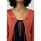 OPEN NECK SHEER カーディガン | MOUSSY OUTLET | 詳細画像9 