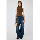 MOCK NECK ハーフジップトップス | MOUSSY OUTLET | 詳細画像1