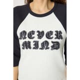 ダメージアップリケラグランリブ Tシャツ | RODEO CROWNS WIDE BOWL | 詳細画像10