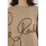 Embroideryラインロゴニットトップス | RODEO CROWNS WIDE BOWL | 詳細画像23 