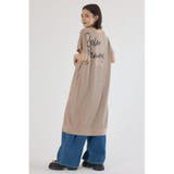 2way ワッフルコンビカットロングワンピース | RODEO CROWNS WIDE BOWL | 詳細画像12