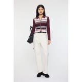 STRIPE ZIP UP KNIT シャツ | MOUSSY OUTLET | 詳細画像20 