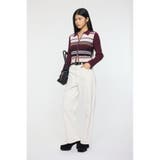 STRIPE ZIP UP KNIT シャツ | MOUSSY OUTLET | 詳細画像21 