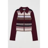 STRIPE ZIP UP KNIT シャツ | MOUSSY OUTLET | 詳細画像23 