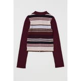 STRIPE ZIP UP KNIT シャツ | MOUSSY OUTLET | 詳細画像24 