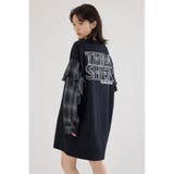 BLK | (THRASHER) リメイクスウェットワンピース | RODEO CROWNS WIDE BOWL