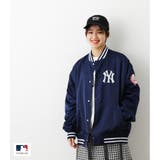NVY | MLB TEAM スタジアムブルゾン | RODEO CROWNS WIDE BOWL