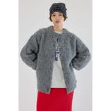 GRY | 2WAY Fluffyシャギーニットカーディガン | RODEO CROWNS WIDE BOWL