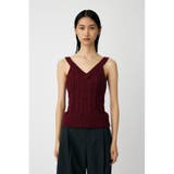 CABLE KNIT キャミソール | MOUSSY OUTLET | 詳細画像11