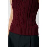 CABLE KNIT キャミソール | MOUSSY OUTLET | 詳細画像17