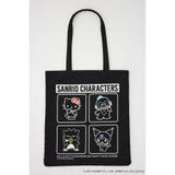 柄BLK5 | (サンリオキャラクターズ) BLC トートバッグ | RODEO CROWNS WIDE BOWL