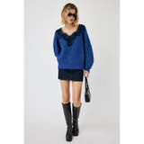 LACE TRIMMED V NECK セーター | MOUSSY OUTLET | 詳細画像13 