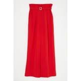 BELTED HIGH WAIST ワイドパンツ | MOUSSY OUTLET | 詳細画像2