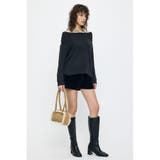 OVER RIB OFF SHOULDER トップス | MOUSSY OUTLET | 詳細画像22