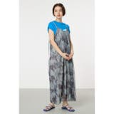 柄BLK5 | ニュアンスパターンシアーキャミワンピース | RODEO CROWNS WIDE BOWL