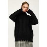 DAMAGED WOOL MIX LOOSE トップス | SLY OUTLET | 詳細画像12 