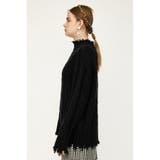 DAMAGED WOOL MIX LOOSE トップス | SLY OUTLET | 詳細画像13 