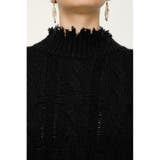 DAMAGED WOOL MIX LOOSE トップス | SLY OUTLET | 詳細画像15 