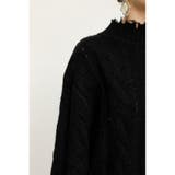 DAMAGED WOOL MIX LOOSE トップス | SLY OUTLET | 詳細画像16 