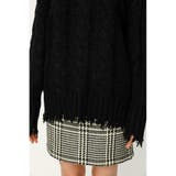 DAMAGED WOOL MIX LOOSE トップス | SLY OUTLET | 詳細画像18 