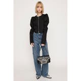 FRONT ZIP SHIRRING ブラウス | SLY OUTLET | 詳細画像1
