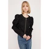 FRONT ZIP SHIRRING ブラウス | SLY OUTLET | 詳細画像2