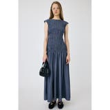 BLU | SHIRRING GATHER SUMMER ドレス | MOUSSY OUTLET