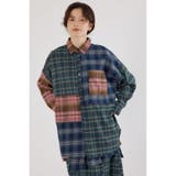 Multi_1 | パッチワークチェックシャツ | RODEO CROWNS WIDE BOWL