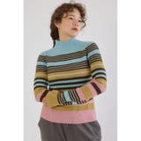 マルチボーダーニットトップス | RODEO CROWNS WIDE BOWL | 詳細画像18 