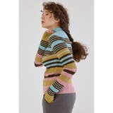 マルチボーダーニットトップス | RODEO CROWNS WIDE BOWL | 詳細画像19 