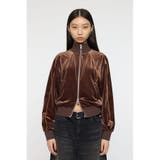 BRN | VELOUR TRACK トップス | MOUSSY OUTLET